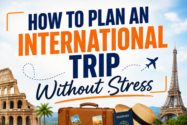 How to Plan an International Trip Without Stress