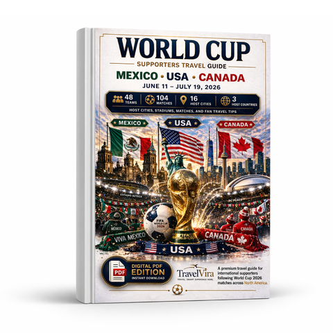 World Cup 2026 Full Travel Guide – USA, Canada & Mexico